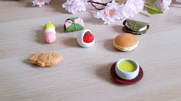 Gommes iwako patisseries