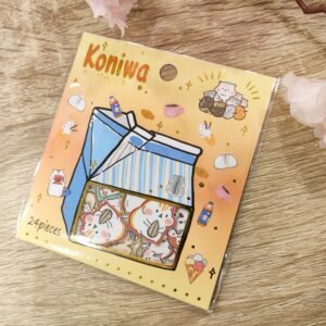Stickers hamster koniwa