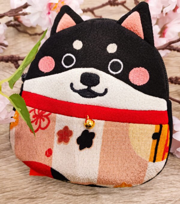 Trousse shiba inu noir