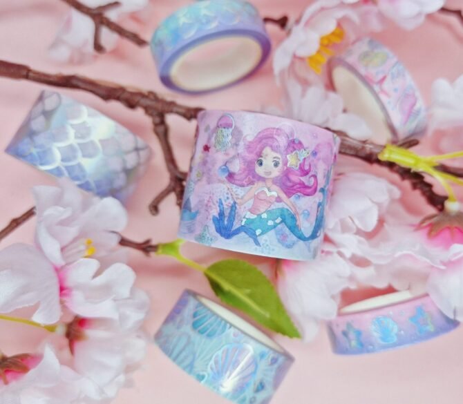 Washi tapes sirène